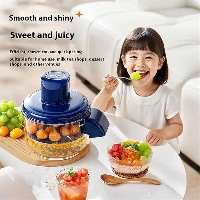 Automatic Small Fruit Peeler Machine